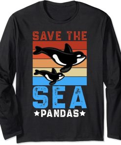 Funny Orca Lover Graphic for Women Men Kids Whale Long Sleeve T-Shirt